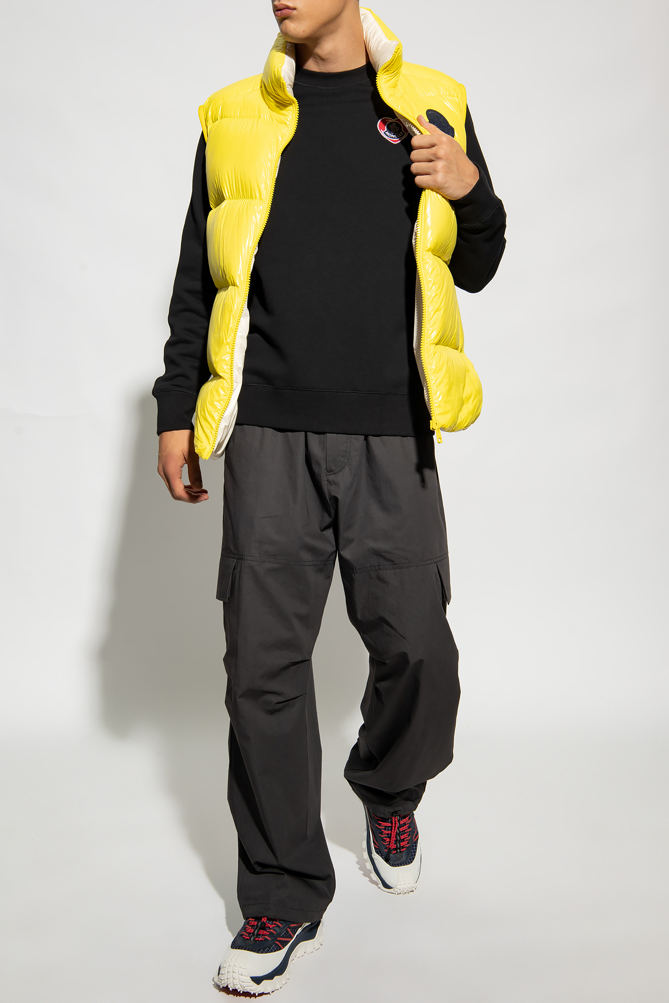 Men's Clothing | Moncler Pullover Thomas grigio | SchaferandweinerShops |  Dolce u0026 Gabbana Kids classic bomber jacket